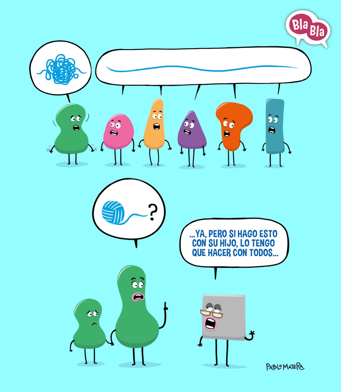 Ilustración de un niño con necesidades especiales en el aula