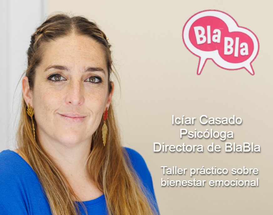 Fotografía de Icíar Casado, directora de Psicología y Logopedia BlaBla